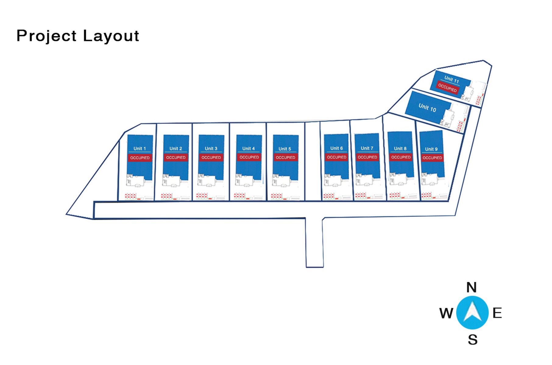Factory for Rent Unit 11 Layout